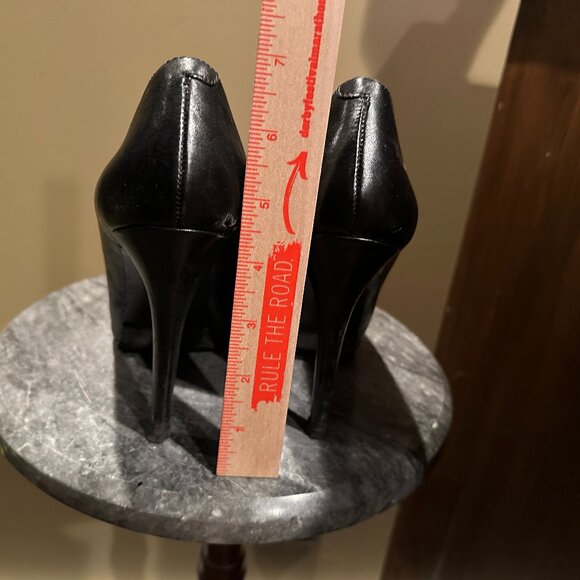 ALDO Black Platform Pumps ~ Size 7.5 - Picture 3 of 3
